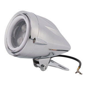 High&Low Beam Headlight Beam Fog Lamp Custom 6000Lm Fits For Racer Bobber