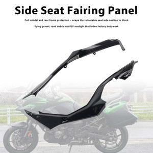 Side Seat Fairing Guards Cowl For Kawasaki Versys 1000 2019-2024 Black