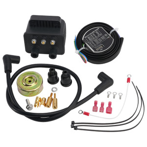 Complete Single Fire Ignition Kit For Big Twin EVO Shovel & Sportster XL 70-03