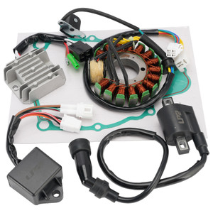 Stator Regulator CDI Box Ignition Coil For Yamaha Timberwolf 250 YFB250FW 94-96