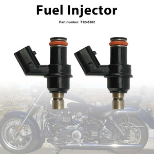 2PC Fuel Injectors T1245502 For America Bonneville T100 Scrambler hruxton