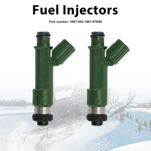2PC 3007-892 Fuel Injectors 1001-87K80 For Arctic Cat ZR XF M 800 2010-2017