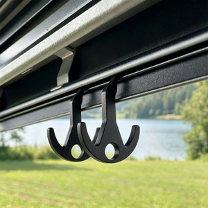 2pcs Clothes Hooks for the Edging Strip of the Awning for Fiamma for Dometic