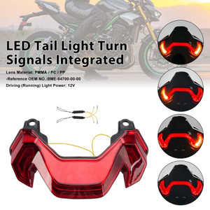 LED Tail Light Turn Signals Integrated For KAWASAKI Z900 Z900SE 2025-2026 Red