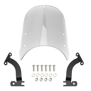 Windshield Windscreen for KAWASAKI W230 / MEGURO S1 2025-2026 Clear