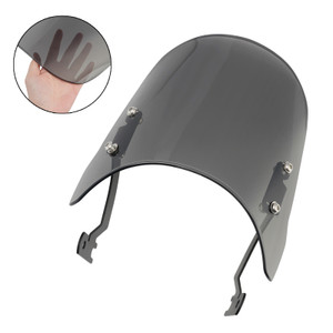Windshield Windscreen for KAWASAKI W230 / MEGURO S1 2025-2026 Gray