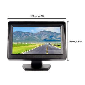 4.3" Car Monitor + Rear View Camera