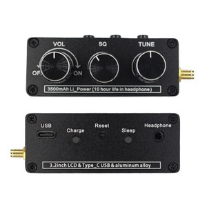 3.2 inch LCD Display TEF6686 High Performance DSP Digital Radio FM/SW/MW/LW