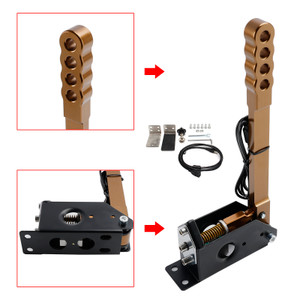 14Bit PC USB Sim Racing Handbrake w clamp for G25/G27/G29/T300/T500 For Asseto