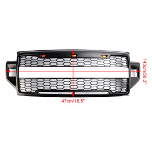 Raptor Style Front Bumper Grille Fit Ford F250 F350 F550 2021-2023 Super Duty
