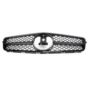 Front Bumper Grille Grill Fit C-Class Benz W204 C300 C350 2008-2014