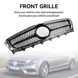 Front Grill Grille Fit Mercedes-Benz W218 CLS-Class ClS350/500/550 2011-2014