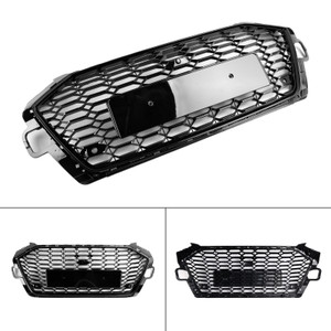 RS4 Style Front Bumper Grill Grille 8W0853651D Fit Audi A4 S4 B9.5 2020-2022