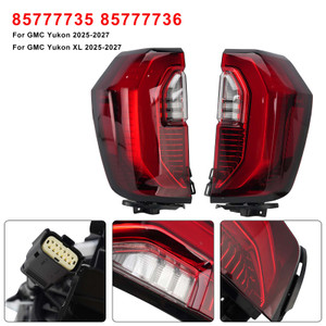 Left+Right LED Tail Light Assembly 85777735 85777736 For GMC Yukon 2025-2027