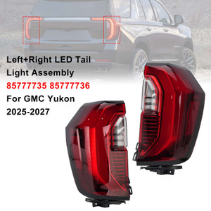 Left+Right LED Tail Light Assembly 85777735 85777736 For GMC Yukon 2025-2027