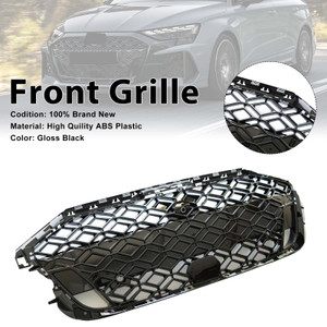 Front Bumper Honeycomb Mesh Grille Grill Fit Audi A3 8Y Advanced 2025?2026