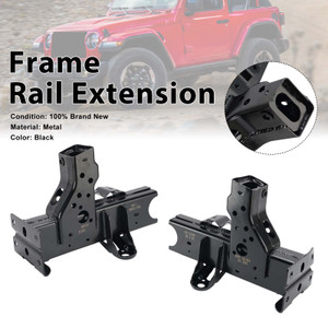 Front Left+Right Frame Horn Rail Fit Jeep JL Wrangler JT Gladiator 2018-2025