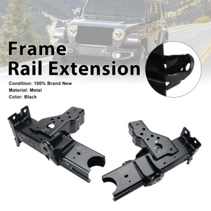 Front Left+Right Frame Horn Rail Fit Jeep JL Wrangler JT Gladiator 2018-2025