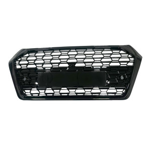 RSQ5-Style Front Honeycomb Mesh Grill Grille Fit Audi Q5 SQ5 2018-2020