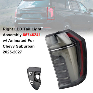 Right LED Tail Light Assembly 85746241 w/ Animated For Chevy Suburban 2025-2027