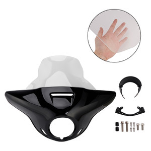 Windshield Headlight Fairing fit for CMX1100 Rebel 21-24 Gloss Black+Clear