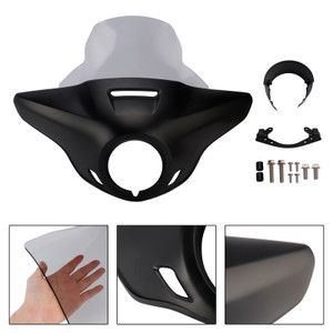 Windshield Headlight Fairing fit for CMX1100 Rebel 21-24 Matt Black+Gray