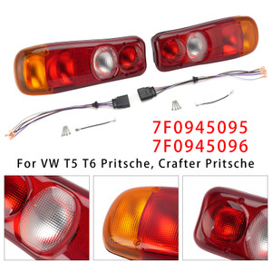 Pair Left+Right Rear Taillight 7F0945095 7F0945096 For VW T5 T6 Crafter