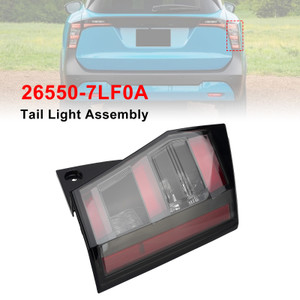 Rear Right Outer Tail Light 26550-7LF0A For Nissan Kicks 2025-2026