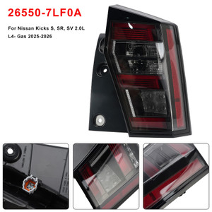 Rear Right Outer Tail Light 26550-7LF0A For Nissan Kicks 2025-2026