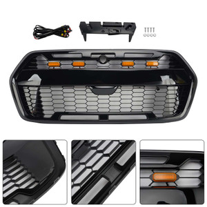 Front Bumper Grille 2467809 Fit Ford Transit MK8 Trail 2019-Onwards Raptor Style