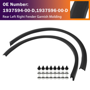 Rear Left Right Fender Garnish Molding For Tesla Model Y 2025-2026