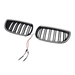 Gloss Black Front Kidney Grill Grille Fit BMW E92 E93 335i 328i Coupe 2006-2009