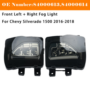 Front Fog Light 84000613 84000614 For Chevy Silverado 1500 2016?2018