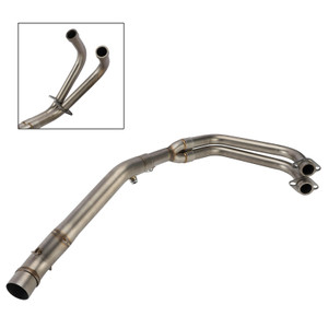 Header Link Pipe Front Exhaust System For Yamaha Yzf-R3 2015-2025 R25 Mt-03 Mt25