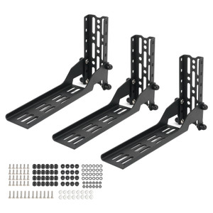 3 Pcs Heavy Duty L Awning Mounting Brackets for Car Roof Rack