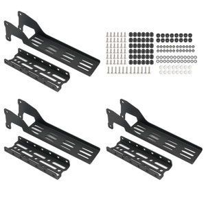 3 Pcs Heavy Duty L Awning Mounting Brackets for Car Roof Rack