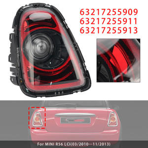 Rear Left Tail Lamp Black Line Retrofit Kit For Mini R56 2010-2013