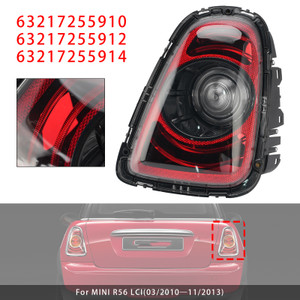 Rear Right Tail Lamp Black Line Retrofit Kit For Mini R56 2010-2013