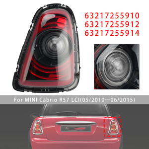 Rear Right Tail Lamp Black Line Retrofit Kit For Mini R56 2010-2013