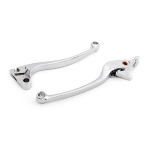 OEM Style Brake Clutch Levers Set Kawasaki ZX6R (2000-2004) Chrome