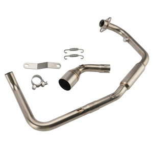 Header Link Pipe Exhaust Full System For Benelli TNT125 TNT 135 2017-2023
