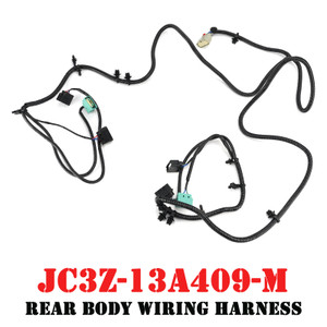 Rear Body Wiring Harness JC3Z-13A409-M for Ford F-250 F-350 Super Duty 2018