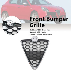 Front Bumper Grille Grill 156112051 Fit Alfa Romeo Giulietta 2010-2016 Chrome