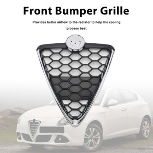 Front Bumper Grille Grill 156112051 Fit Alfa Romeo Giulietta 2010-2016 Chrome