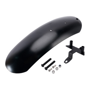 Extended Aluminum alloy Front Mudguard For Street Scrambler 900 2026-2027 Black