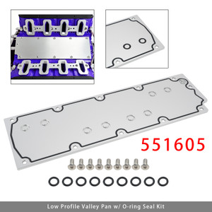 LS Gen 4 O-Ringed Valley Pan Cover Plate Low Profile For LSX LS3 551605