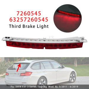 Third Brake Light Third Stoplamp 7260545 63257260545 For BMW F31 2011?2019 Red