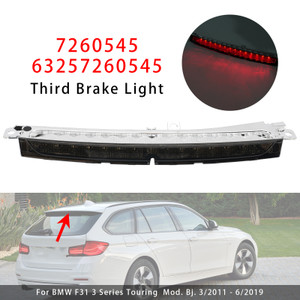 Third Brake Light Third Stoplamp 7260545 63257260545 For BMW F31 2011?2019 Black