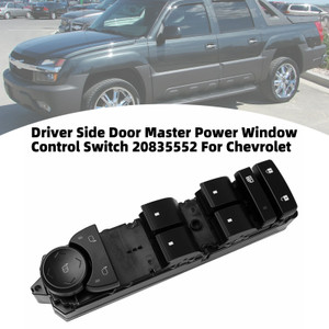 Driver Side Door Master Power Window Control Switch 20835552 For Chevrolet