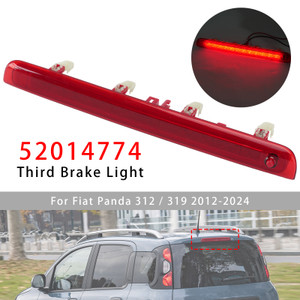 LED Third Brake Light Auxiliary Brake Lamp 52014774 For Fiat Panda 2012?2024 Red